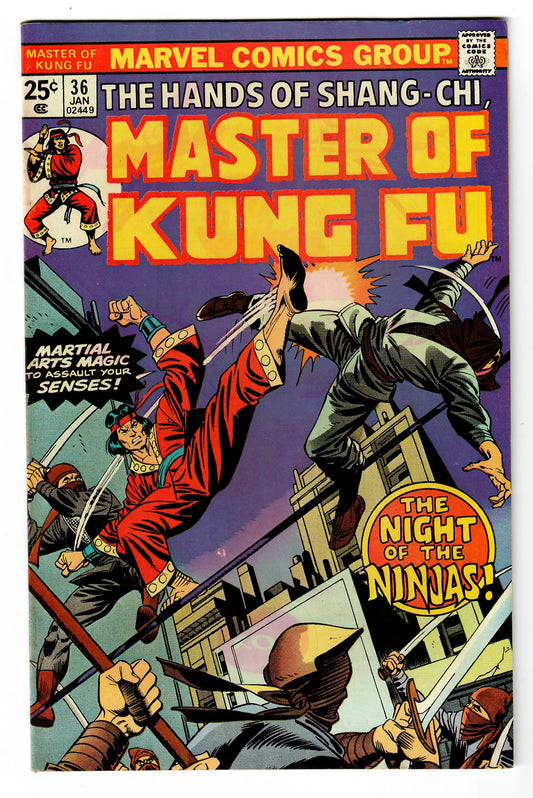 Master of Kung Fu No. 36