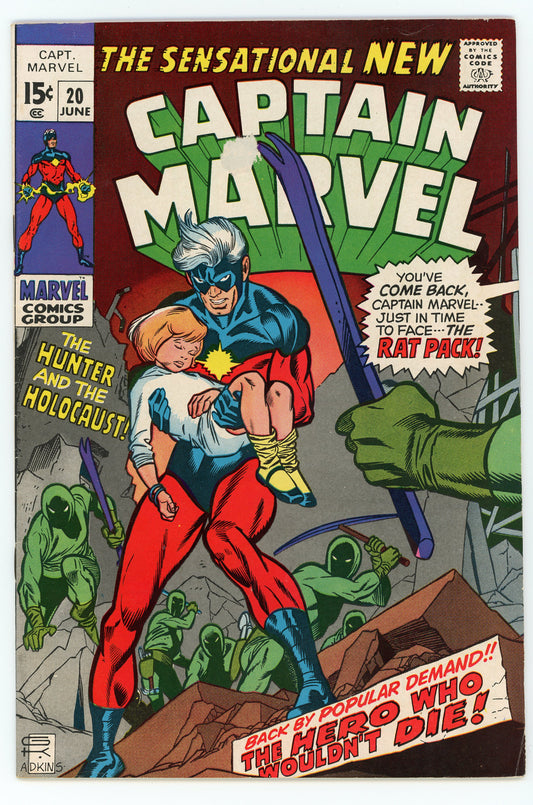Captain Marvel Vol. I No. 20
